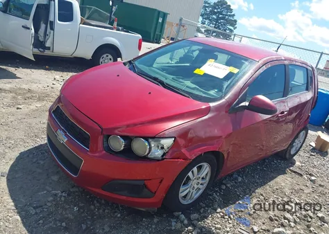 2012 Chevrolet Sonic 2Lt z USA, uszkodzony, nr VIN 1G1JC6SH6C4168488